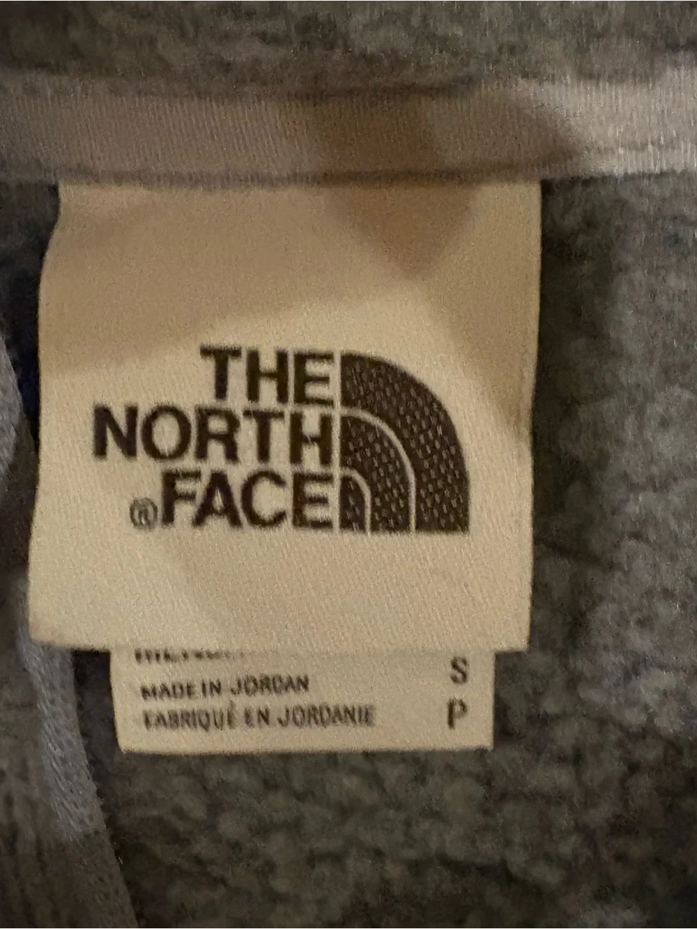 The North Face Men's Heather Gray Half-Zip Fleece Pullover